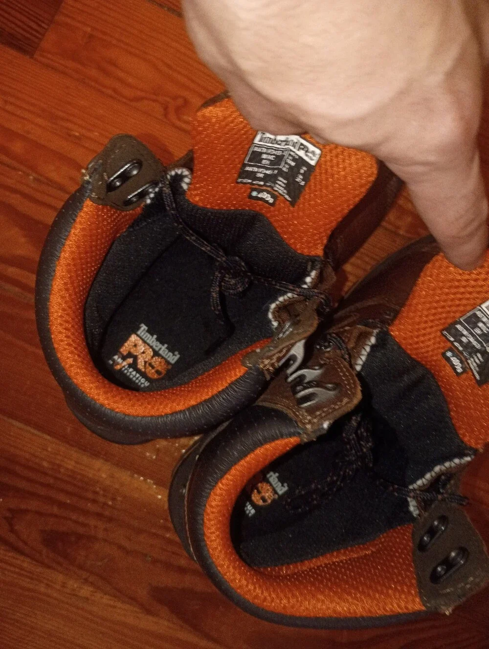 Timberland Brown and Black Men's Work Boots